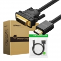 Cable HDMI to DVI UGREEN 11150, 1.5m (black)