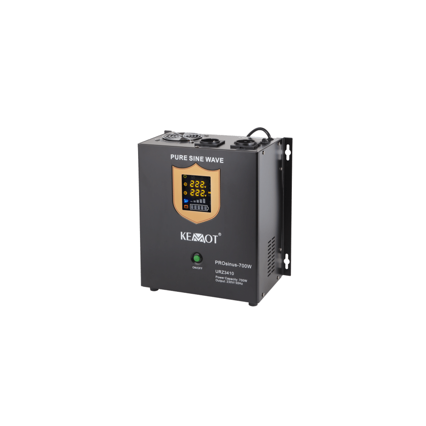 Uninterruptible power supply 700W 12V/230VAC sinus KEMOT