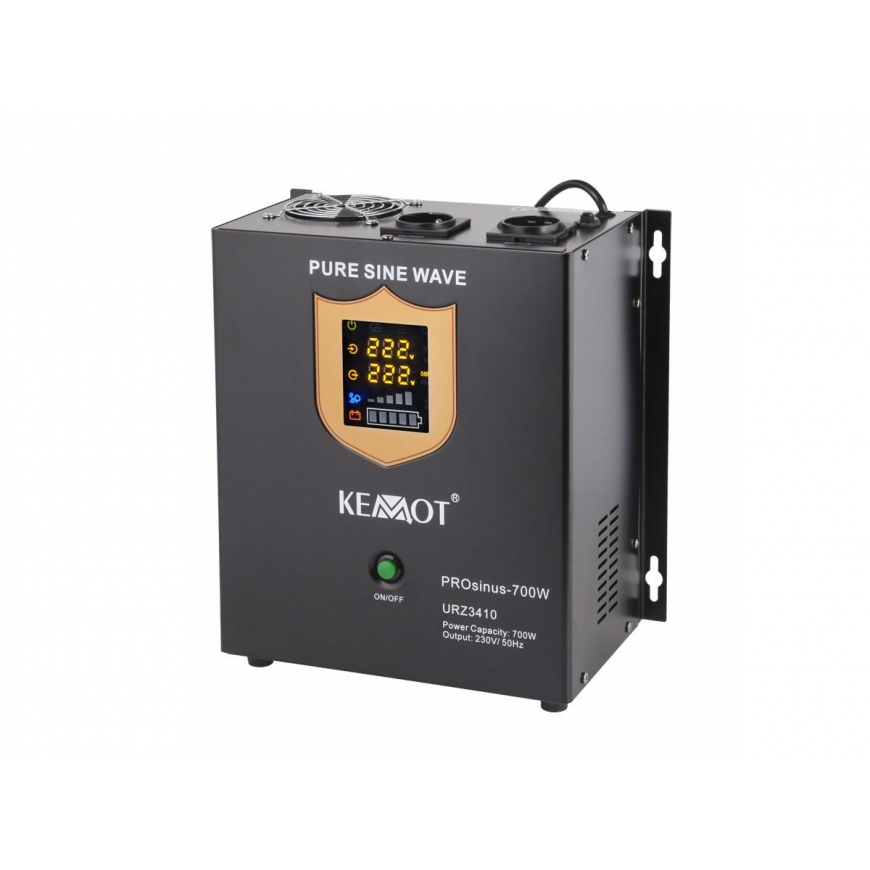 Uninterruptible power supply 700W 12V/230VAC sinus KEMOT – 4