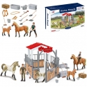 Woopie VUOPIS 18 el Figurko Koni award stable set. Woopie VUOPIS 18 el Figurko Koni award stable set.