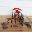 Woopie VUOPIS 18 el Figurko Koni award stable set. Woopie VUOPIS 18 el Figurko Koni award stable set.