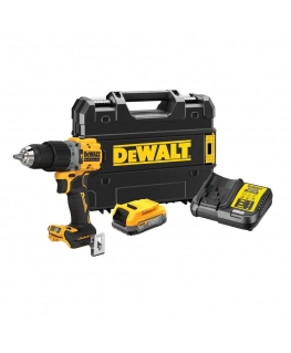 Dewalt impact driver drill 18V G3 XR, DeWalt [DCD805E1T-QW] Li-Ion, 1x1.7Ah, POWERSTACK
