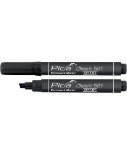 Pica Permanentmarker 2-6mm, Keil spitze, schwarz