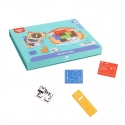 Tooky Toys Wooden magnetic puzzle for children 26 pcs. - Noah's Ark Tooky Toy