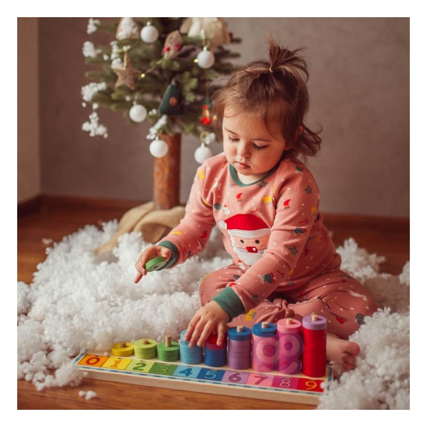 Tooky Toys Wooden magnetic puzzle for children 26 pcs. - Noah's Ark Tooky Toy – 5