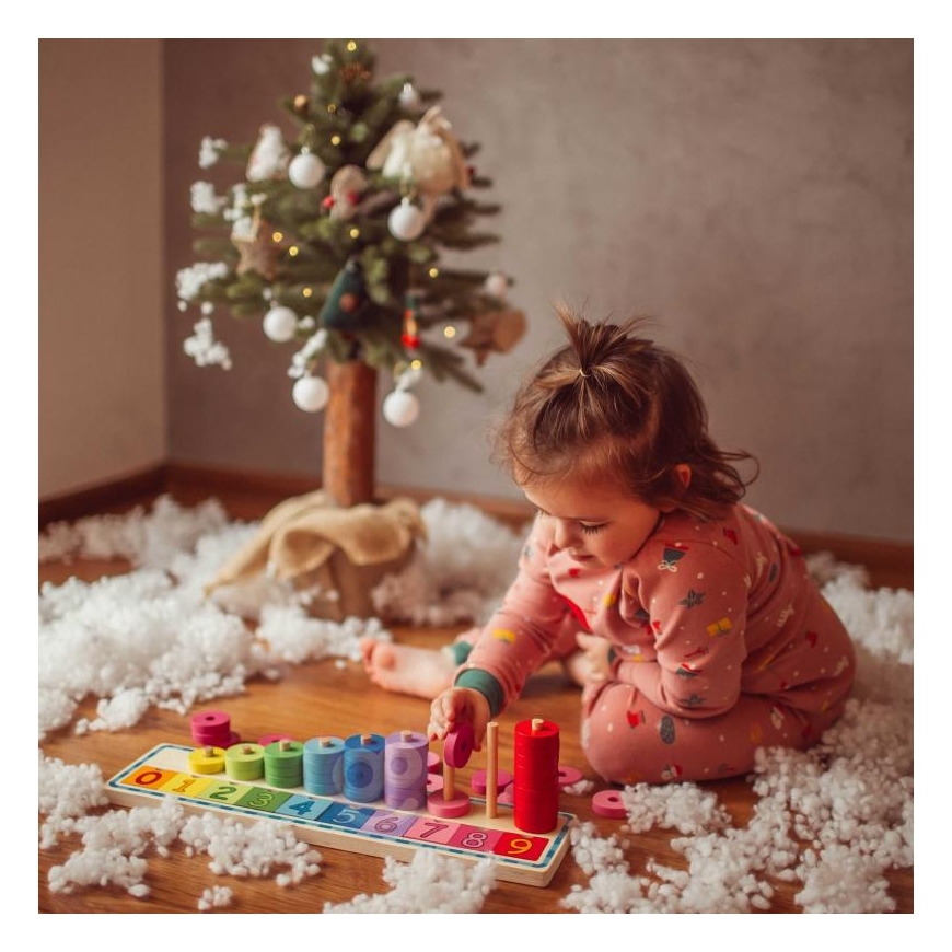 Tooky Toys Wooden magnetic puzzle for children 26 pcs. - Noah's Ark Tooky Toy – 7