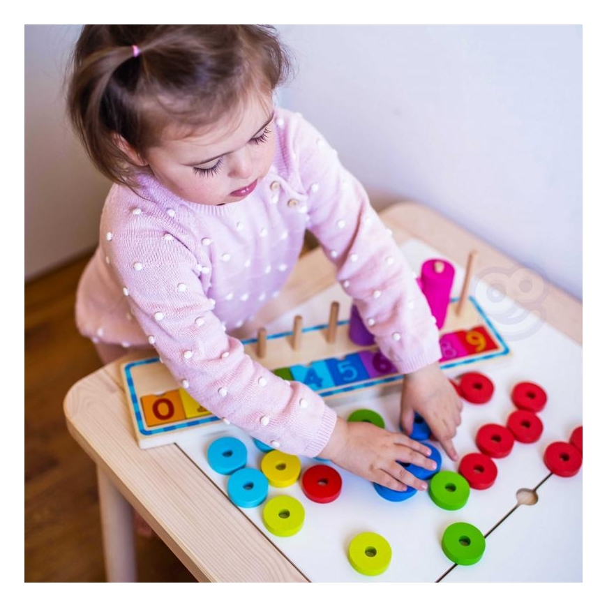 Tooky Toys Medinė magnetinė dėlionė vaikams 26 vnt. - Nojaus arka Tooky Toy – 8