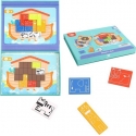 Tooky Toys Medinė magnetinė dėlionė vaikams 26 vnt. - Nojaus arka Tooky Toy Tooky Toys Medinė magnetinė dėlionė vaikams 26 vnt. - Nojaus arka Tooky Toy