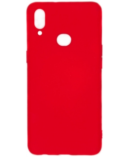 Evelatus Samsung Galaxy A10s Nano Silicone Case Soft Touch TPU Red