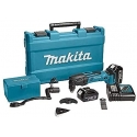 MAKITA DAUGIAFUNKCINIS ĮRANKIS 18V 2 x 3.0Ah Li-ION + PRIEDAI + MAKPAC DĖKLAS MAKITA DAUGIAFUNKCINIS ĮRANKIS 18V 2 x 3.0Ah Li-ION + PRIEDAI + MAKPAC DĖKLAS