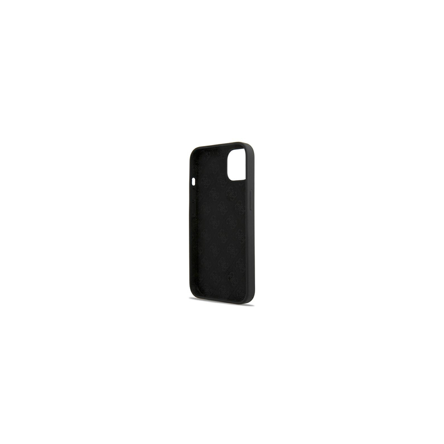 GUESS Hardcase Script Gold Logo Back Cover, Apple, iPhone 13, Black, 6.1 " – 7