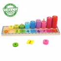 Children's educational wooden blocks - Learning to count Woopie Children's educational wooden blocks - Learning to count Woopie