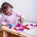 Children's educational wooden blocks - Learning to count Woopie Children's educational wooden blocks - Learning to count Woopie