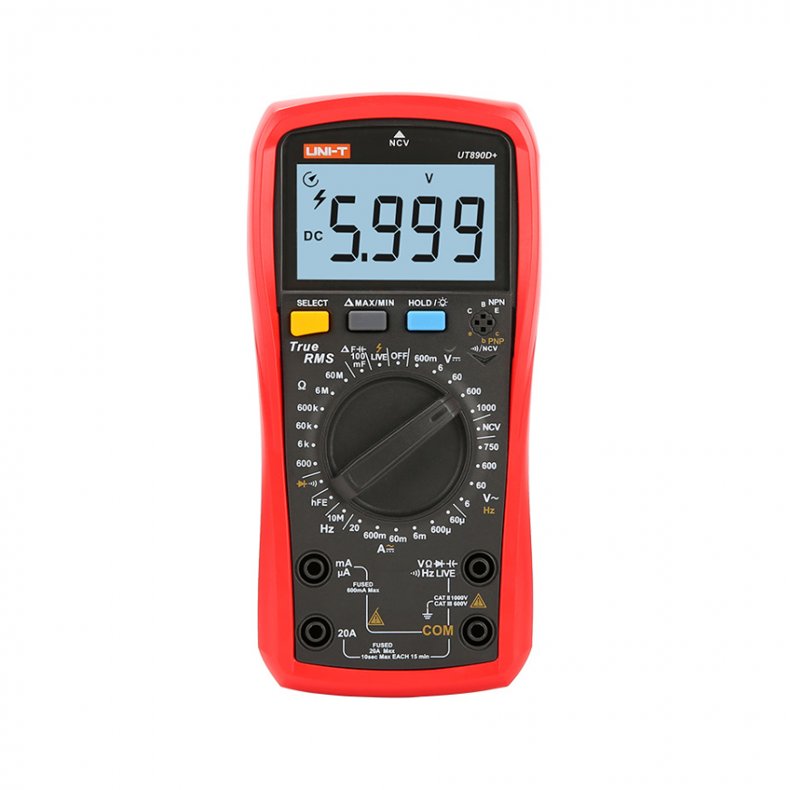 Uni-Trend UNIVERSAL MEASURING DEVICE UT-890D+ UNI-T