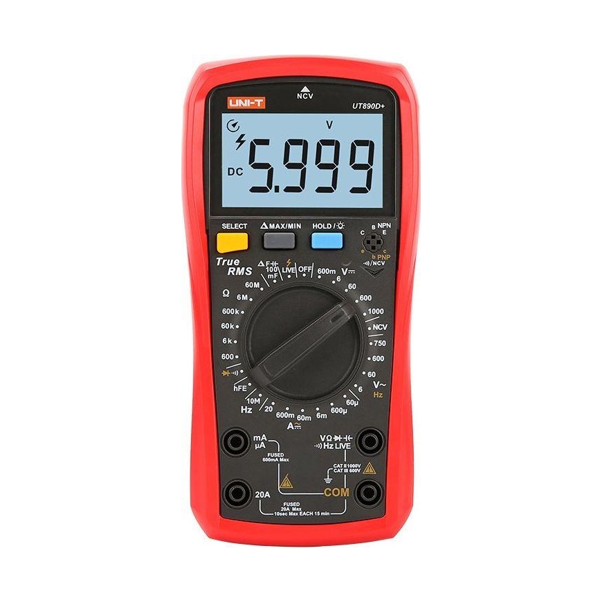 UNIVERSAL MEASURING DEVICE UT-890D+ UNI-T – 7