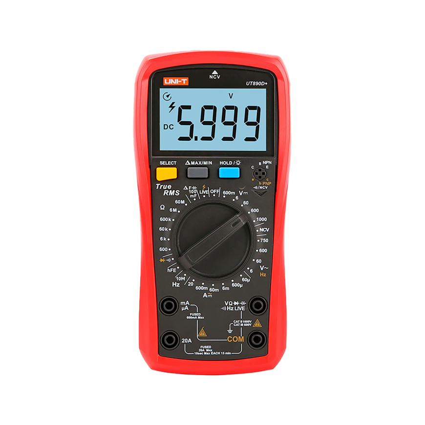 UNIVERSAL MEASURING DEVICE UT-890D+ UNI-T – 13