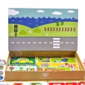 Tooky Toys Wooden magnetic puzzle for children - 80 pcs in a box. Tooky Toy Tooky Toys Wooden magnetic puzzle for children - 80 pcs in a box. Tooky Toy