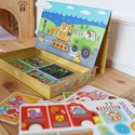 Tooky Toys Wooden magnetic puzzle for children - 80 pcs in a box. Tooky Toy Tooky Toys Wooden magnetic puzzle for children - 80 pcs in a box. Tooky Toy