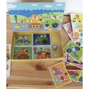 Tooky Toys Medinė magnetinė dėlionė vaikams - dėžutėje 80 vnt. Tooky Toy Tooky Toys Medinė magnetinė dėlionė vaikams - dėžutėje 80 vnt. Tooky Toy