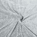Eurofirany DESIGN 91 CINDY Soft and gentle blanket with a printed pattern, 170X210 cm, color: ash Eurofirany DESIGN 91 CINDY Soft and gentle blanket with a printed pattern, 170X210 cm, color: ash