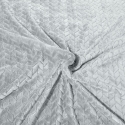 Eurofirany DESIGN 91 CINDY Minkštas ir švelnus pledas su įspaustu raštu, 170X210 cm, spalva: pelenų Eurofirany DESIGN 91 CINDY Minkštas ir švelnus pledas su įspaustu raštu, 170X210 cm, spalva: pelenų