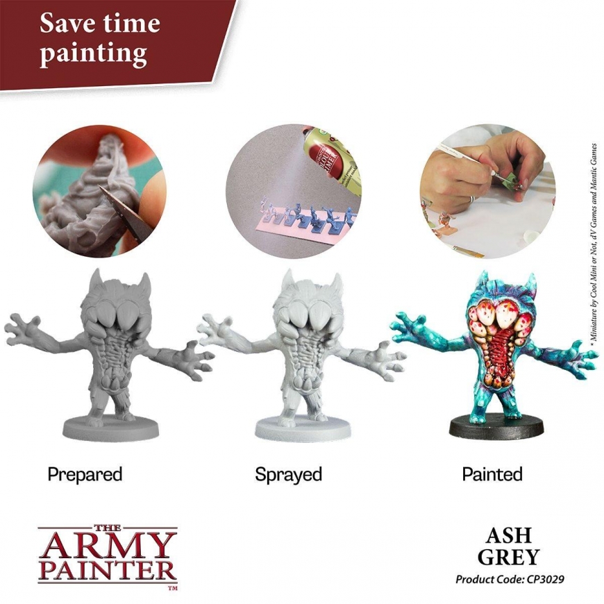The Army Painter Color Primer: Ash Grey – 2