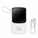 Baseus Qpow Digital Display Powerbank with Fast Charging 10000mAh 22.5W QC/PD/SCP/FCP with Built-in Baseus Qpow Digital Display Powerbank with Fast Charging 10000mAh 22.5W QC/PD/SCP/FCP with Built-in