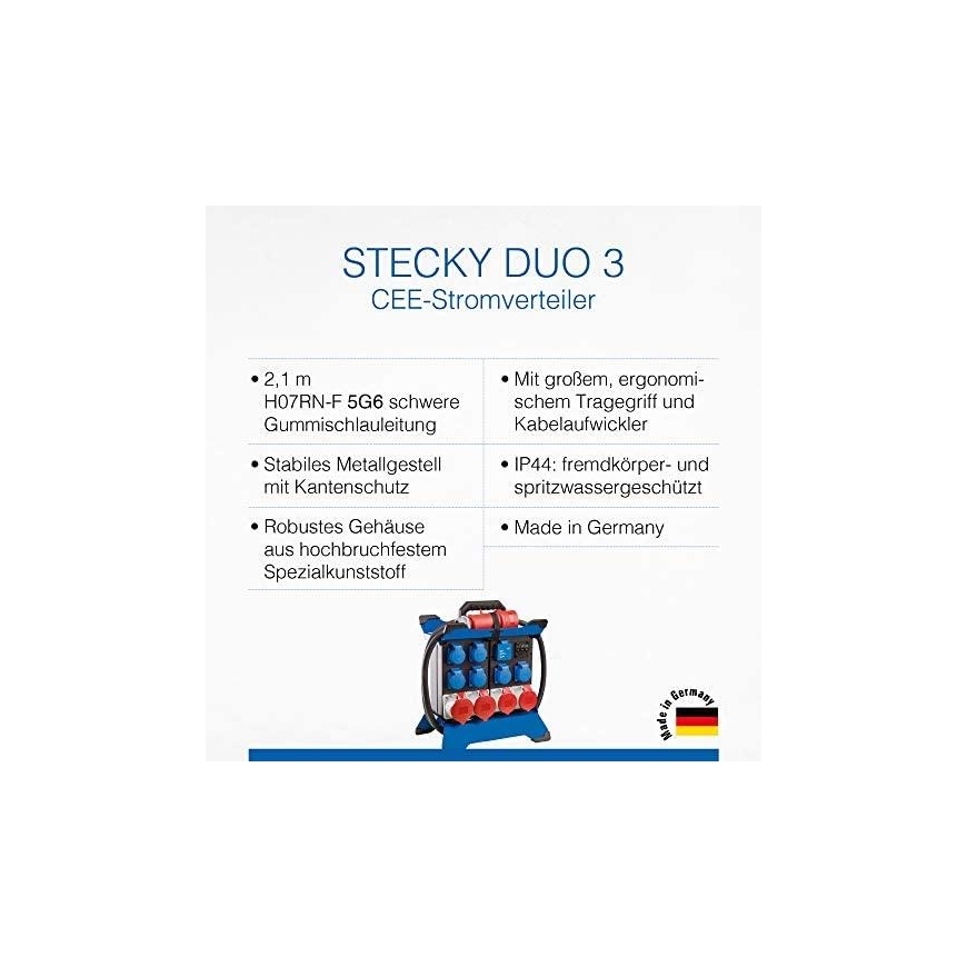 Electrical distribution box AS-SCHWABE Stecky DUO 3 – 5
