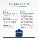 Electrical distribution box AS-SCHWABE Stecky DUO 3 Electrical distribution box AS-SCHWABE Stecky DUO 3