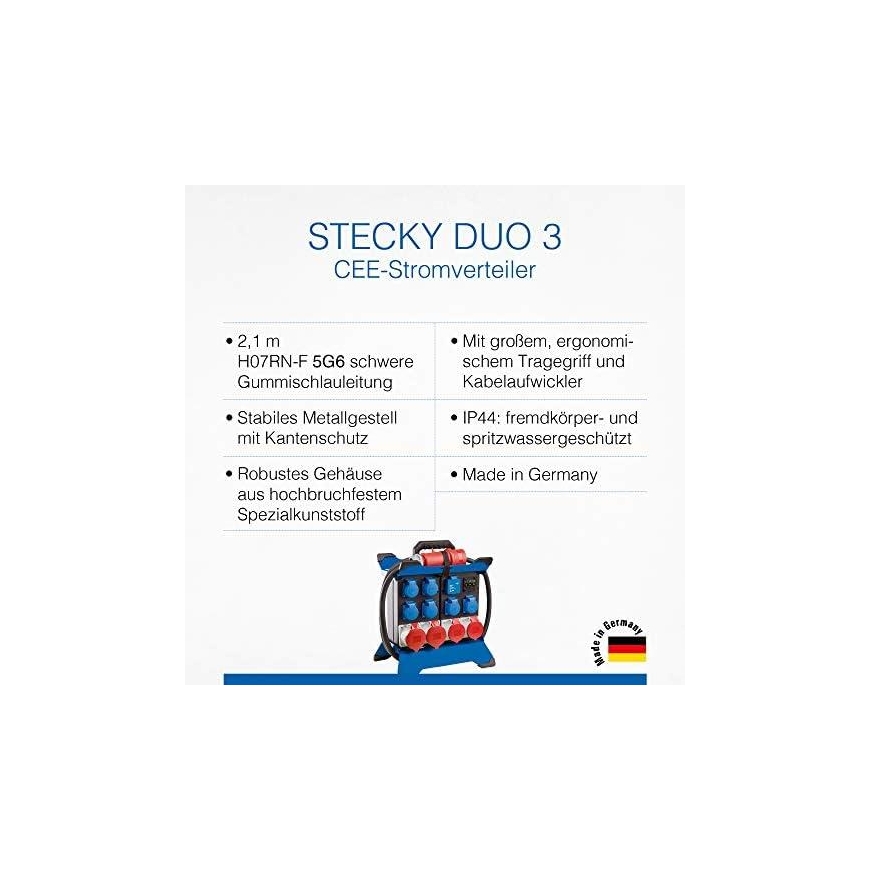 Electrical distribution box AS-SCHWABE Stecky DUO 3 – 10
