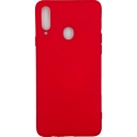 Evelatus Samsung Galaxy A20s Nano Silicone Case Soft Touch TPU Red