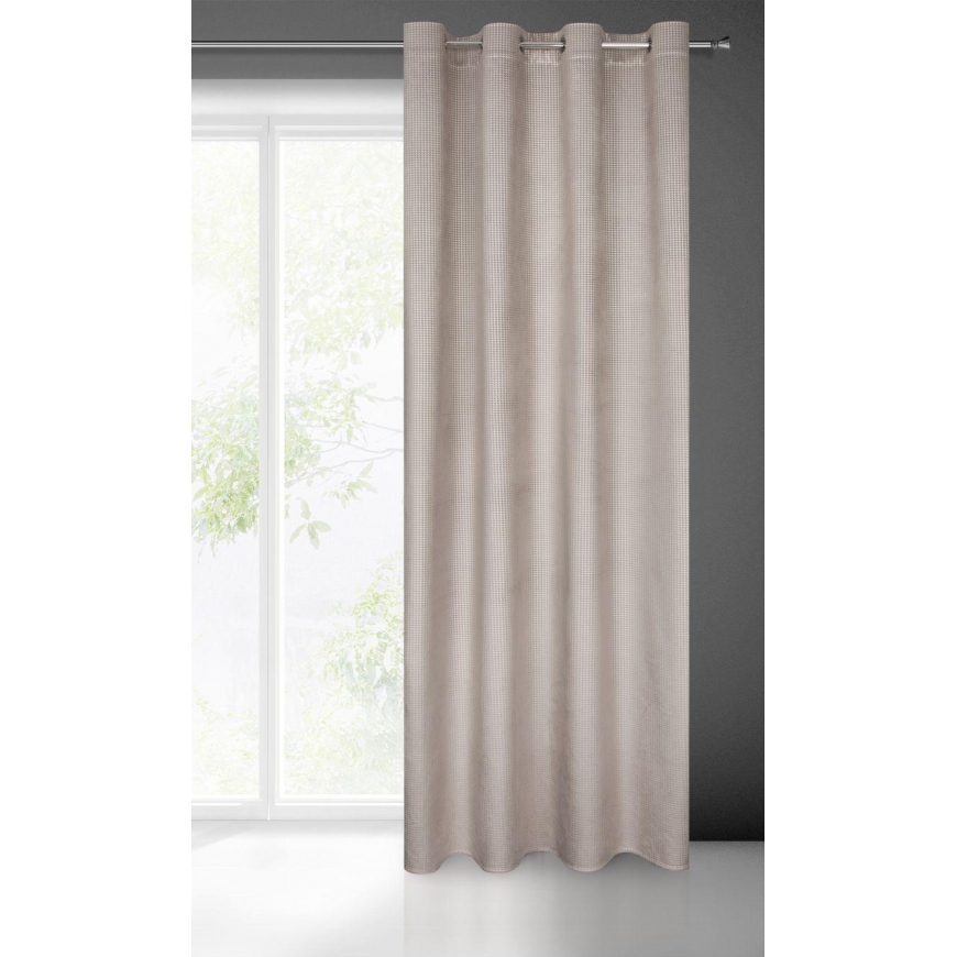 Eurofirany ZAS / DARCY / BEIG 140X250 TRANS – 2