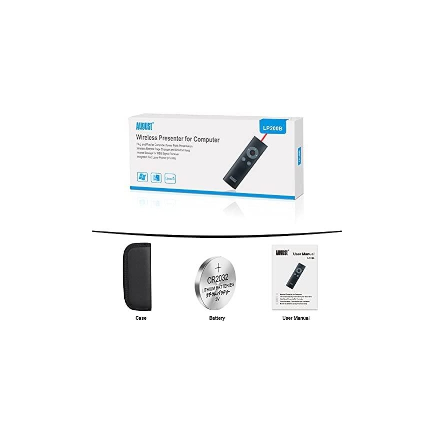 August LP200 Presenter with Laserpointer – 7