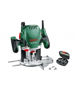 Bosch Router + 6 Cutters Pof 1400 Ace 1400