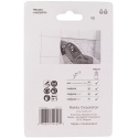 Makita B-69808 RIFF sanding plate 90 TMA084, TC/HM GRIT 40, STARLOCK, for wood paint, fiberglass