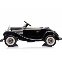 Lean Cars Double electric car for children Retro Mercedes Benz 540K 4x4 - A200, black Lean Cars Double electric car for children Retro Mercedes Benz 540K 4x4 - A200, black