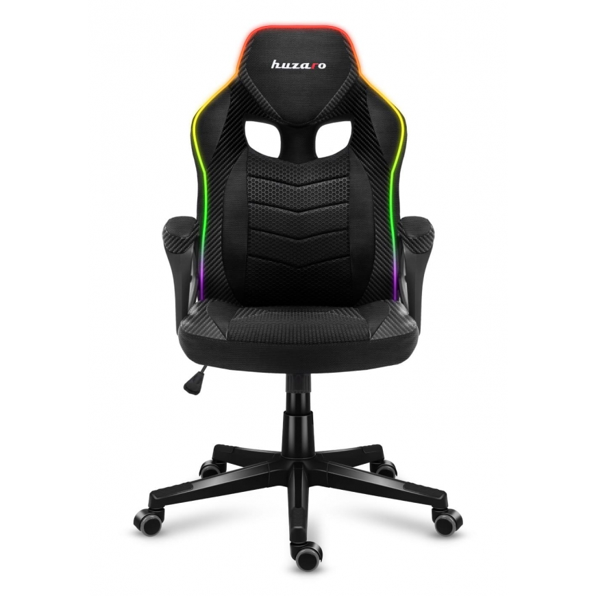 HUZARO FORCE 2.5 RGB MESH SPĒĻU KRĒSLS – 2