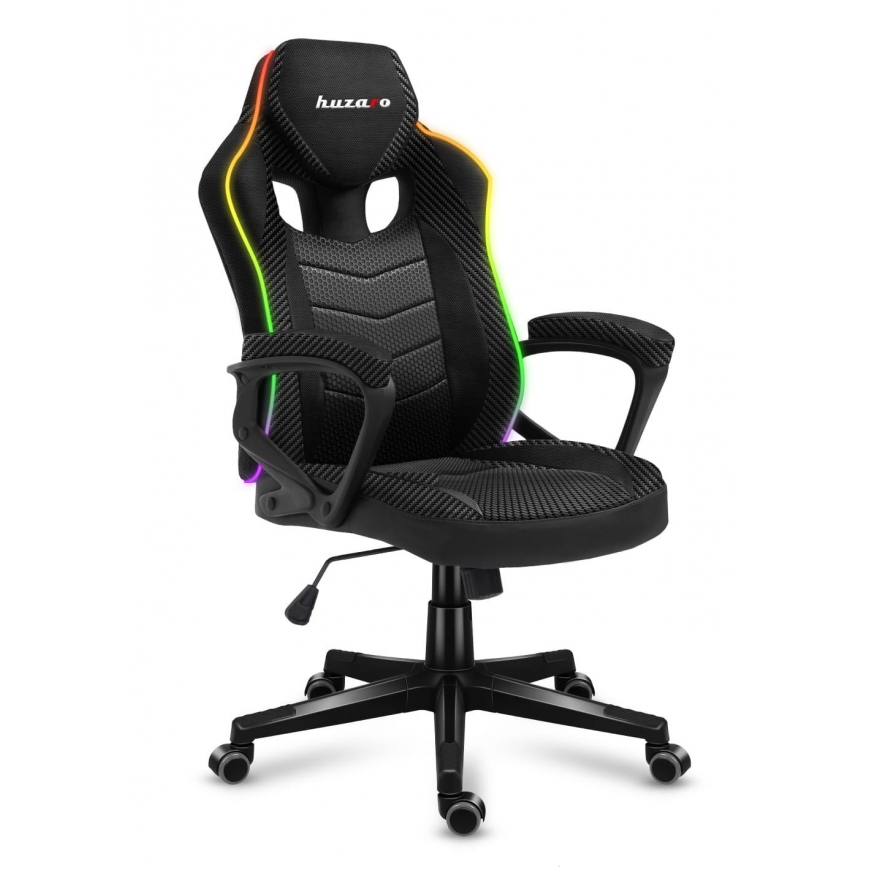 HUZARO FORCE 2.5 RGB MESH SPĒĻU KRĒSLS – 6