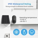 Arenti GO1+SP1 Wi-Fi Battery Camera With Solar Panel