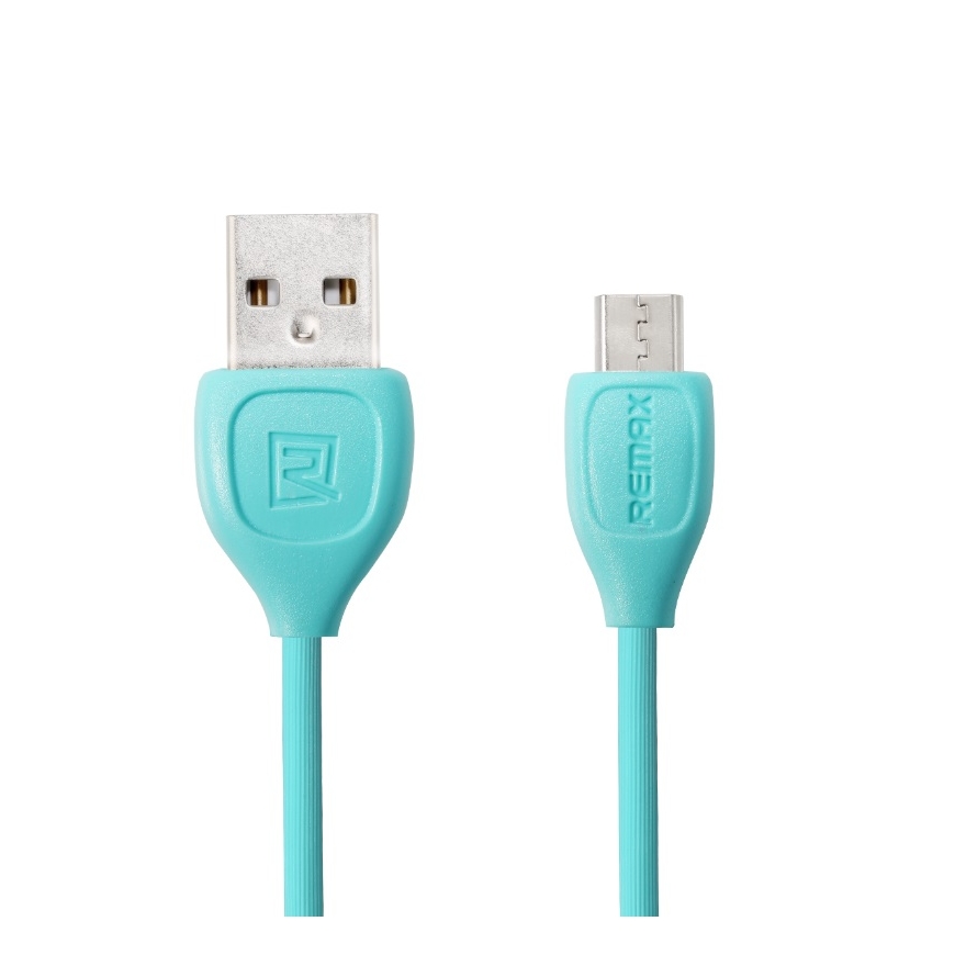 Remax LESU Прочный и эластичный Micro USB на USB Кабель данных и заряда 1m Синий – 2