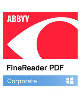 ABBYY FineReader PDF Corporate, Volume License (Remote User), Subscription 3 years, 5 - 25 Licenses