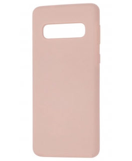 Evelatus Samsung Galaxy S10e Nano Silicone Case Soft Touch TPU Pink Sand