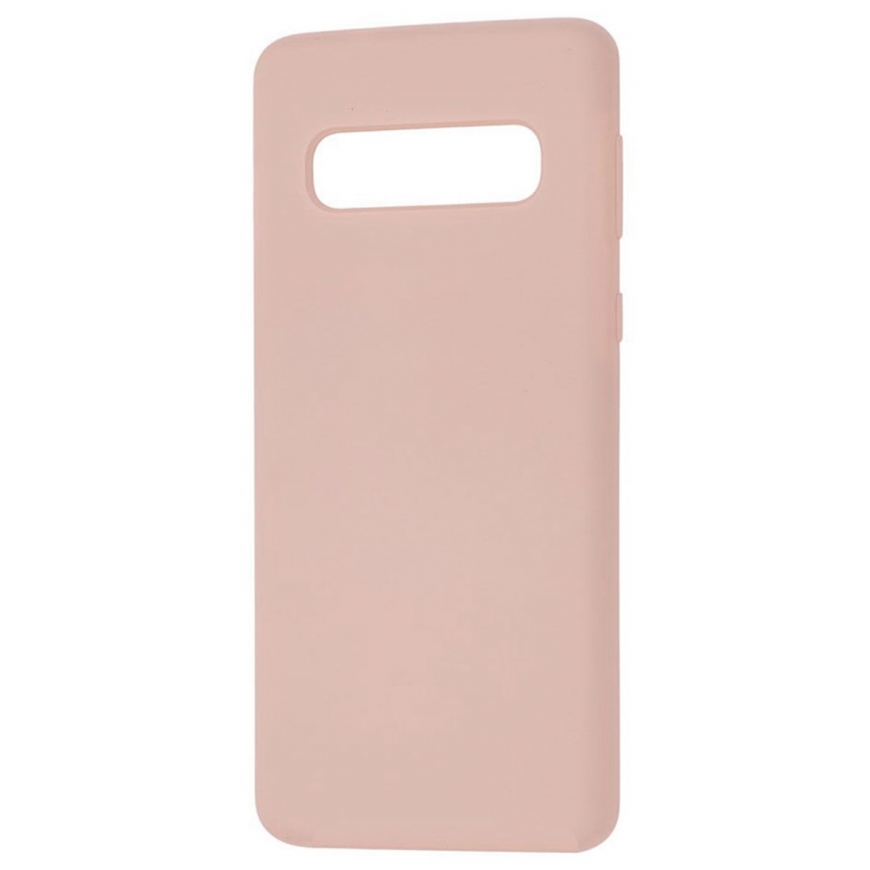 Evelatus Samsung Galaxy S10e Nano Silicone Case Soft Touch TPU Pink Sand