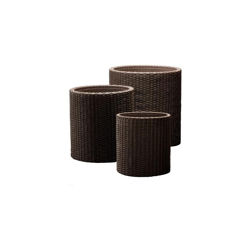 KETER SET 3 DONIC S + M + L BROWN