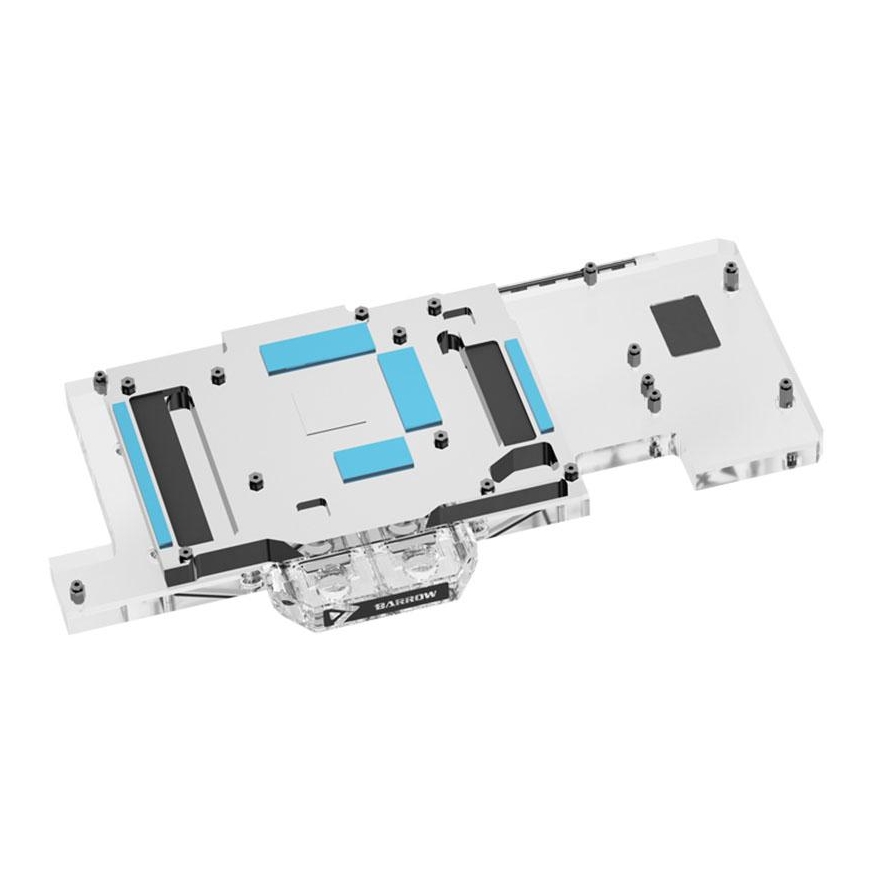 Barrow LRC2 .0 Full coverage GPU Water Block for ASUS TUF 3070 Aurora RGB - Acryl – 3