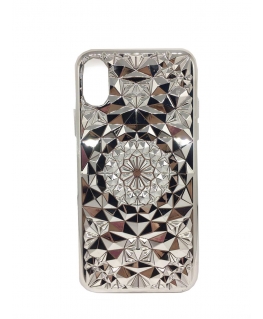 GreenGo Apple iPhone X 3D Case Silver