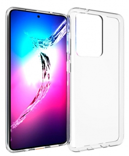Evelatus Samsung Galaxy S20 Ultra Clear Silicone Case 1.5mm TPU Transparent
