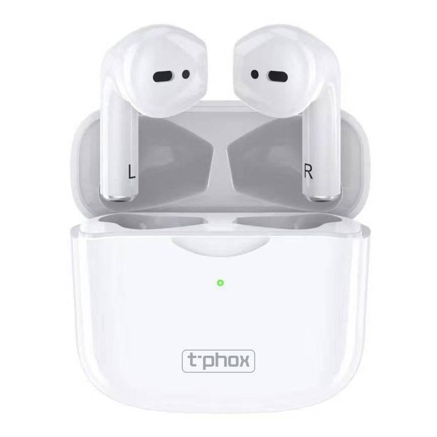 Headphones T-PHOX TWS-10 BT, white color – 3
