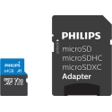 Philips MicroSDXC Card 256GB Class 10 UHS-I U1 incl. Adapter