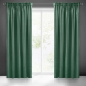 Eurofirany PIERRE CARDIN SIBEL Naktinė užuolaida iš minkšto aksomo, 260 g/m2, 140X270 cm, juosta / tunelis / kabliukai, spalva: 